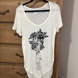 Gypsy Warrior Cream Graphic T-Shirt Relaxed Fit